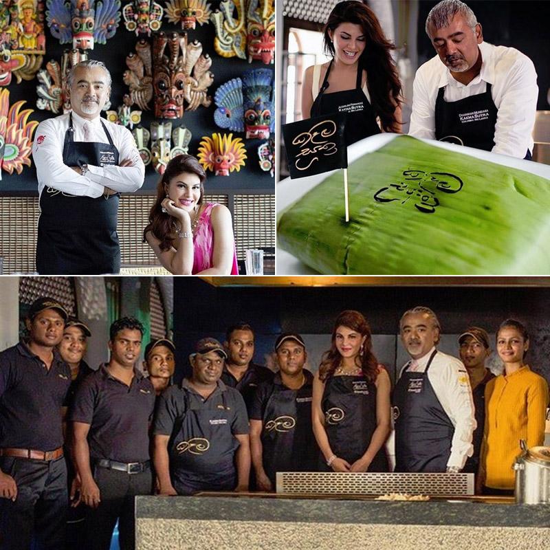 "So excited to announce my first restaurant Kaema Sutra with Dharshan Munidasa is now open in the brand new Shangri-La Colombo bringing you the yummiest Sri Lankan cuisine. See you there," she captioned the image. Jacqueline Fernandez,Jacqueline Fernandez hotel,Jacqueline Fernandez restaurant,Jacqueline Fernandez restaurant in Colombo,Kaema Sutra restaurant