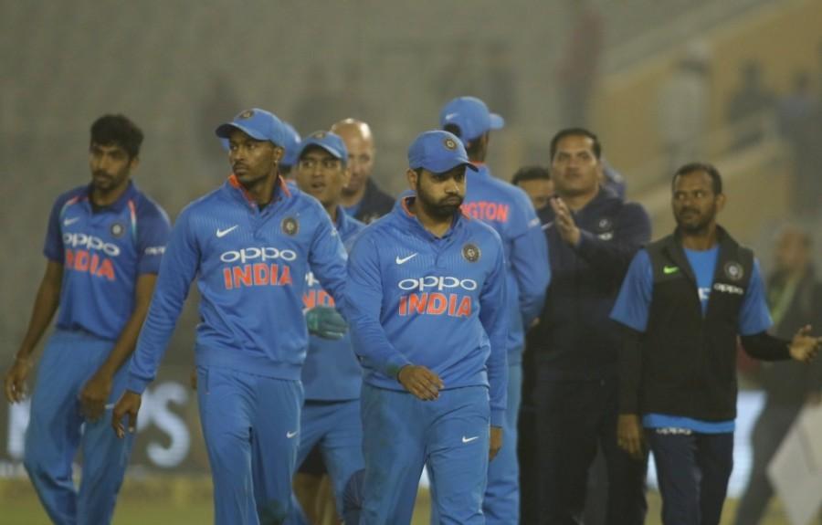 A disciplined India humbled Sri Lanka by 141 runs in the second One-day International and squared the three-match rubber 1-1 at the Punjab Cricket Association I.S. Bindra Stadium here on Wednesday. India vs Sri Lanka 2nd ODI,India vs Sri Lanka,India vs Sri Lanka 2017,Rohit Sharma,Rohit Sharma third ODI double,Rohit Sharma double hundred