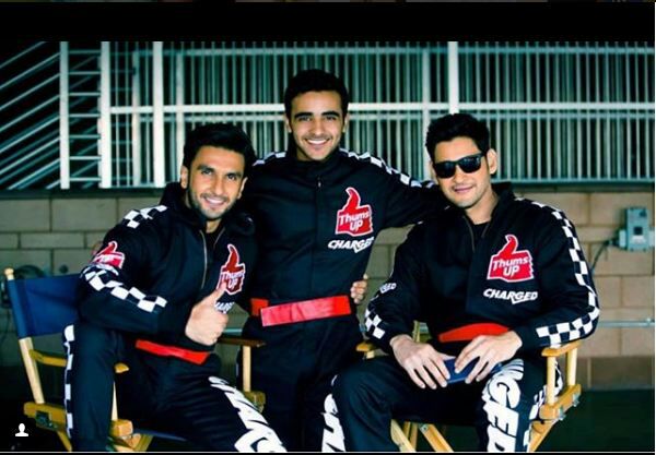 Ranveer Singh and Mahesh Babu team up for a commercial ad. Mahesh Babu and Ranveer Singh,Mahesh Babu,Ranveer Singh,Thums Up ad,Thums Up Charged soft drink ad