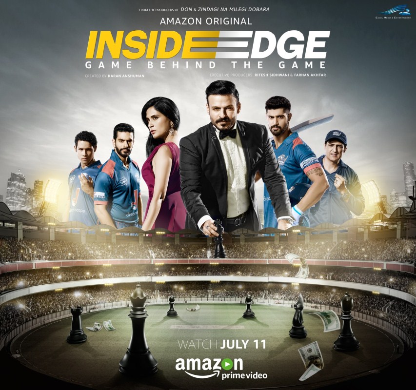 The Studio became the first ever production house in India to venture into the digital medium as it introduced Amazon Prime's 'Inside Edge'. The first ever OTT received a humungous response with people going berserk for the sequel. Raees,Fukrey Returns,Inside Edge,Excel Entertainment,SRK
