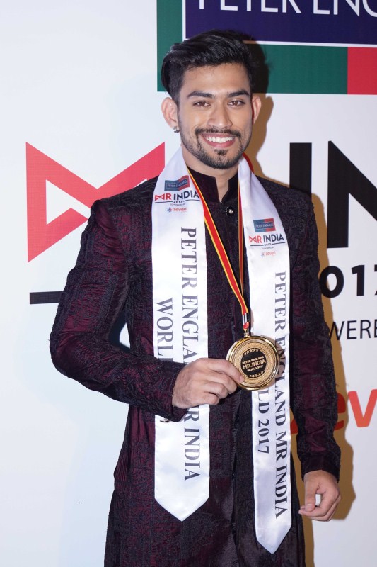 "The winner is very deserving. I am looking forward to the prestigious Mr. World pageant and hope that we bring the crown home again." Jitesh Singh Deo,Lucknow's Jitesh Singh Deo,Kangana Ranaut,Manish Malhotra,Mahesh Bhupathi,Mr India 2017,Mr India 2017 winner