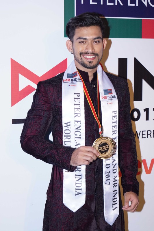 Lucknow's Jitesh Singh Deo is Winner of Peter England's Mr India 2017 ...