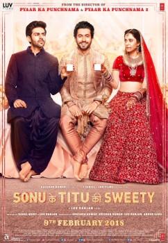 Sonu Ke Titu Ki Sweety is an upcoming Bollywood movie starring Kartik Aaryan, Nushrat Bharucha, Sunny Singh in the lead role. Produced by TSeries and Luv Films. The film is scheduled for a worldwide release on 9 Feb 2018.