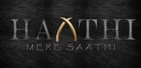 Here's the title logo of Haathi Mere Saathi. Starring Rana Daggubati in the lead role. Directed by Prabhu Solomon and Produced by Eros International's Trinity Pictures.