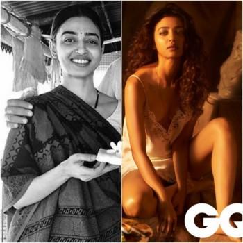 Recently, Radhika Apte treated us with two distinctive looks in a span of just a week and left us stunned with them both. At first, the actress mesmerised the audience with her de-glam Indian avatar for her upcoming film Padman. Radhika Apte looked simply remarkable in her modest yet astonishing avatar.