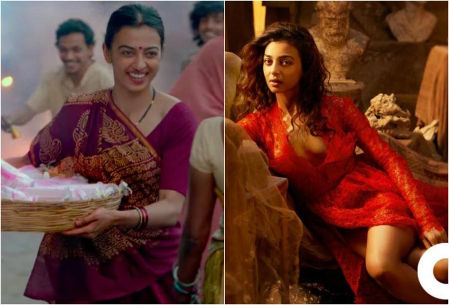 There was a huge buzz surrounding the look as the sensual Radhika plays a village belle. Radhika Apte plays Akshay Kumar's wife in the much-anticipated film Padman. Padman star Radhika Apte,Radhika Apte,Radhika Apte in Padman,Padman,Radhika Apte hot look,Radhika Apte hot pics