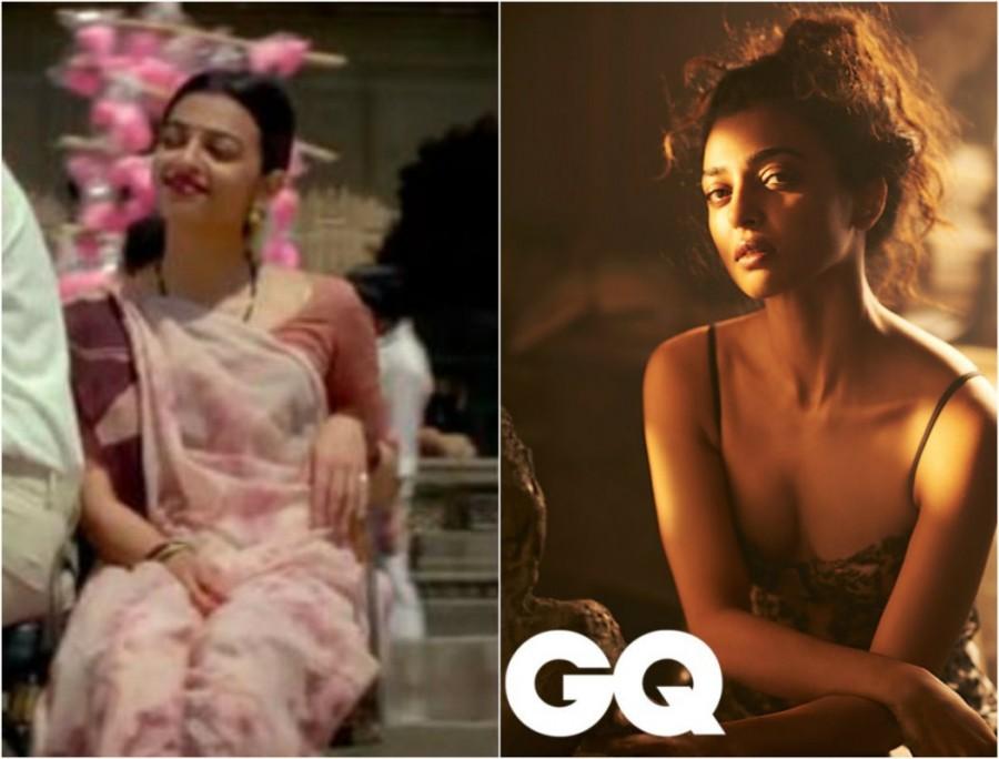 While we were still in awe of the village beauty, Radhika Apte stunned us again with her splendid GQ shoot pictures which had her in the chicest and sensual manner. Radhika Apte carried the bold GQ look in the most elegant and classy way. Padman star Radhika Apte,Radhika Apte,Radhika Apte in Padman,Padman,Radhika Apte hot look,Radhika Apte hot pics