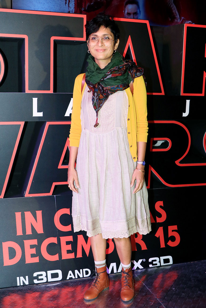 Kiran Rao spotted at Star Wars: The Last Jedi special screening at PVR in Lower Parel, Mumbai. Ranbir Kapoor,Sonali Bendre,Kiran Rao,Star Wars: The Last Jedi,Star Wars: The Last Jedi special screening,Celbs at Star Wars: The Last Jedi special screening,Star Wars: The Last Jedi special screening pics,Star Wars: The Last Jedi special screening images