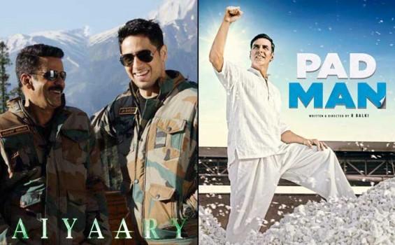 This Republic Day would witness the clash between the hit director-actor duo Neeraj Pandey and Akshay Kumar. The date 26th January has been a fascinating day for Bollywood. Interestingly we will be witnessing the biggest clashes of the year with the two major films 'Aiyaary' and 'Padman' battling against each other.