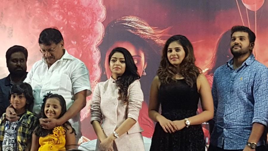 Tamil movie Balloon trailer launch event held in Chennai. Celebs like Anjali, Janani Iyer, Stunt choreographer Dhilip Subbarayan, Editor Ruben, Lyricist Arunraja Kamaraj and others graced the event. Anjali,Janani Iyer,Stunt choreographer Dhilip Subbarayan,Editor Ruben,Lyricist Arunraja Kamaraj,Balloon,Balloon trailer,Balloon trailer launch pics,Balloon trailer launch images,Balloon trailer launch stills,Balloon trailer launch pictures,Balloon trailer