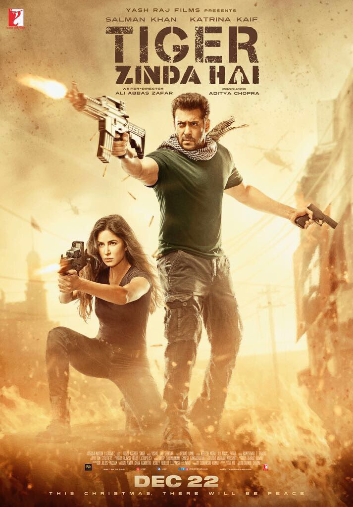 Salman Khan, Katrina Kaif's Tiger Zinda Hai movie poster - Photos