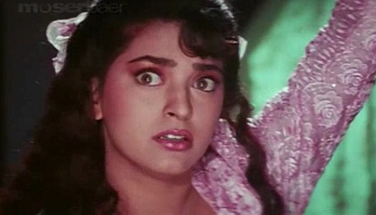 On her birthday today, here are the female comedy characters which we feel Richa could easily pull off! Juhi Chawla as Vyjayanti from Hum Hai Rahe Pyar Ke. Richa Chadha,Richa Chadha Birthday,Richa Chadha Birthday special,Bholi Punjaban