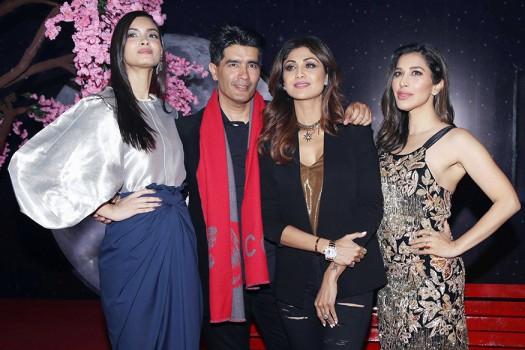 Celebs like Shilpa Shetty, Diana Penty, Sophie Choudry, Manish Malhotra at Hong Kong Club launch Party in New Delhi.