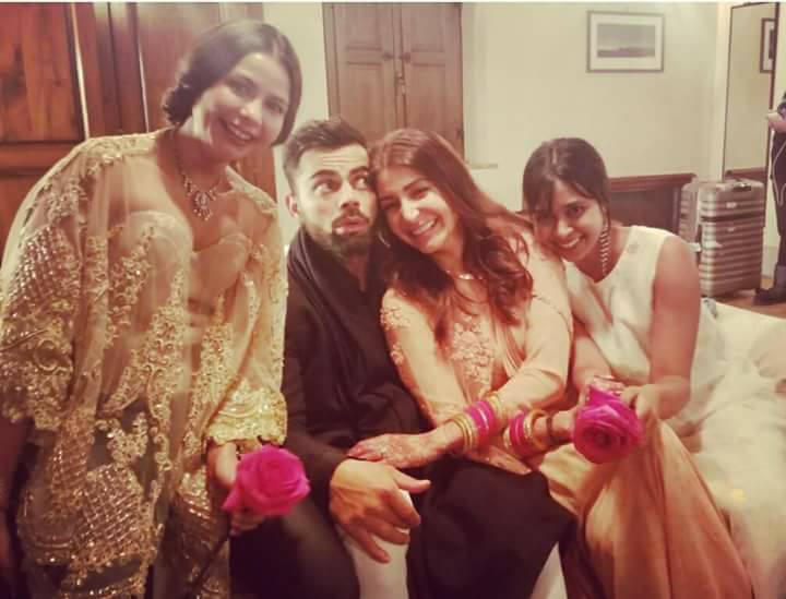 Virat Kohli has wife Anushka Sharma gushing with joy in latest pictures. Virat Kohli and Anushka Sharma,Virat Kohli,Anushka Sharma,Virat Kohli and Anushka Sharma reception,Virat Kohli reception,Anushka Sharma reception