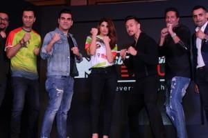 Jacqueline Fernandez,Tiger Shroff,Salim Merchant and Sulaiman Merchant,Super Fight League Season 2 launch,Super Fight League Season 2,Super Fight League