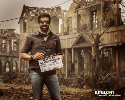 This will also mark Khan’s debut in OTT digital video service space. Kabir Khan has many super hit and critically acclaimed films such as New York, Ek Tha Tiger, Bajrangi Bhaijaan, Phantom and many more to his credit. The director commenced shooting for the web series yesterday in Mumbai. Seen in the picture is Kabir Khan giving a Mahurat clap on the sets of ‘The Forgotten Army’. Based on true events, this series is the true story of the men and women who fought a heroic war for the independence of India as part of the Indian National Army which was forged out of British defeat in Singapore during WWII and led by the charismatic Netaji Subhas Chandra Bose.