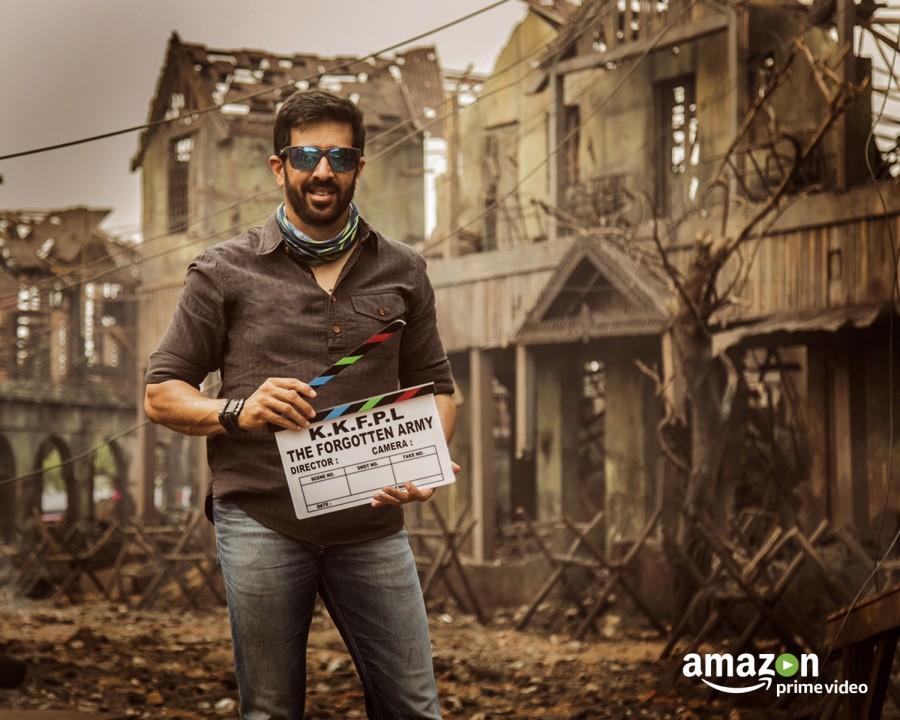 This will also mark Khan’s debut in OTT digital video service space. Kabir Khan has many super hit and critically acclaimed films such as New York, Ek Tha Tiger, Bajrangi Bhaijaan, Phantom and many more to his credit. The director commenced shooting for the web series yesterday in Mumbai. Seen in the picture is Kabir Khan giving a Mahurat clap on the sets of ‘The Forgotten Army’. Based on true events, this series is the true story of the men and women who fought a heroic war for the independence of India as part of the Indian National Army which was forged out of British defeat in Singapore during WWII and led by the charismatic Netaji Subhas Chandra Bose. Kabir Khan,Filmmaker Kabir Khan,The Forgotten Army