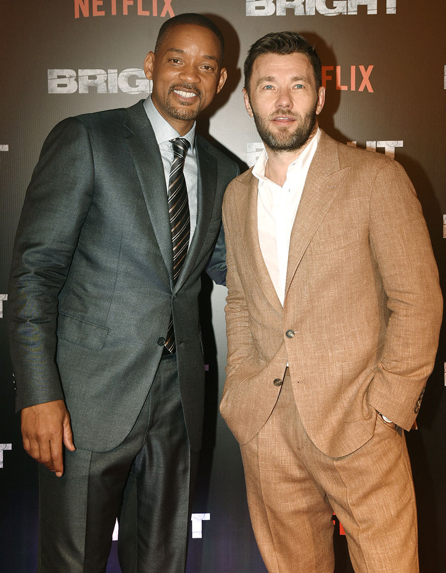 Will Smith and Joel Edgerton at Bright Special Screening in Mumbai. Will Smith,Noomi Rapace,Joel Edgerton,David Ayer,Bright Special Screening,Bright Special Screening pics,Bright Special Screening images,Bright Special Screening stills,Bright Special Screening pictures,Bright Special Screening photos
