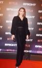 Iulia Vantur poses for a photo at the special screening of 'Bright' in Mumbai.