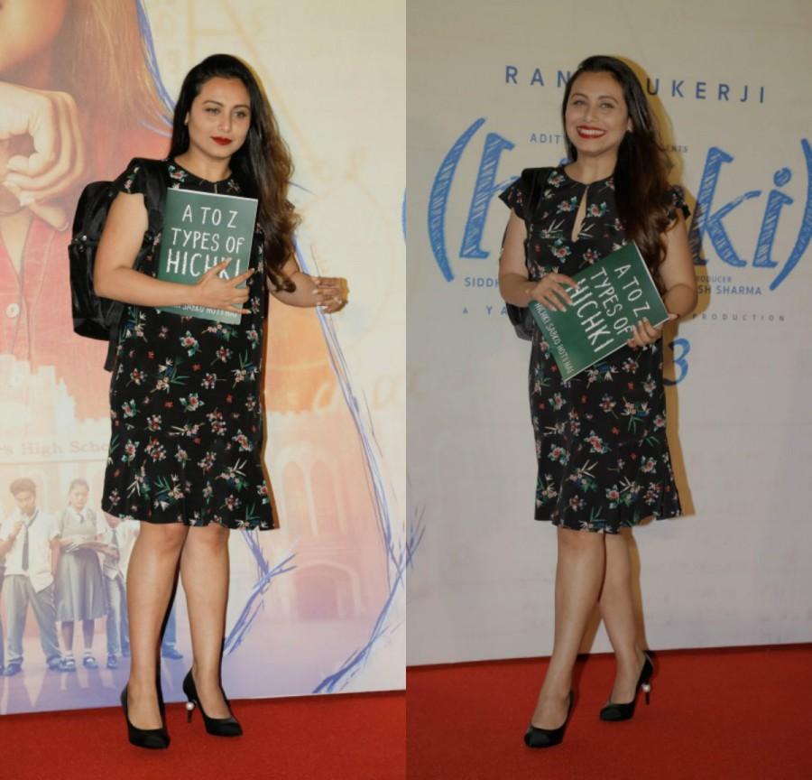 The actress was last seen on screen in the 2014 film "Mardaani". She welcomed her daughter Adira in December 2015. Directed by Siddharth P Malhotra and produced by Yash Raj Films, "Hichki" is slated for release on February 23. Rani Mukerji,Hichki Trailer launch,Hichki Trailer,Hichki Trailer launch pics,Hichki Trailer launch images,Hichki Trailer launch stills,Hichki Trailer launch pictures,Hichki Trailer launch photos
