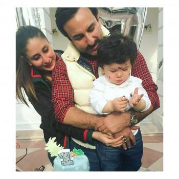 Taimur Ali Khan celebrates his first birthday in true Nawabi style.