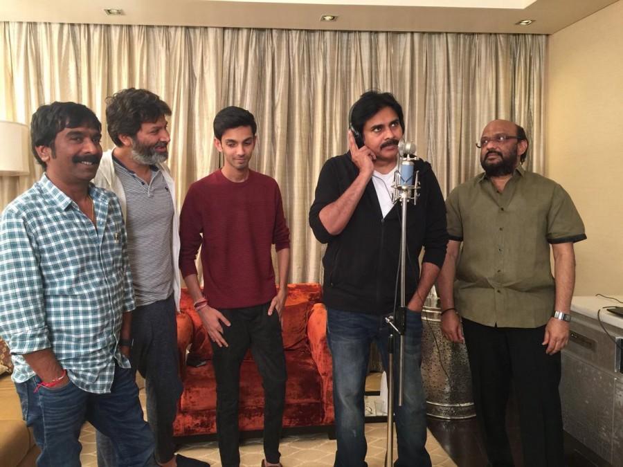 Powerstar Pawan Kalyan competed singing a special song called Kodaka Koteswara Rao for AgnyaathavaasI movie. Powerstar Pawan Kalyan,Pawan Kalyan,Pawan Kalyan sings,Pawan Kalyan sings song,Pawan Kalyan song,Agnyaathavaasi,Agnyaathavaasi songs,Agnyaathavaasi movie songs,PSPK25,Kodaka Koteswara Rao