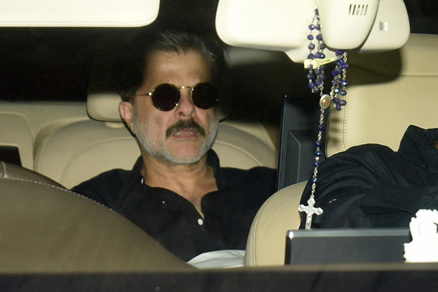 Anil Kapoor arrives for the special screening of his film 'Tiger Zinda Hai' in Mumbai on December 21, 2017. Akshay Kumar,Salman Khan,Anil Kapoor,Karan Johar,Tiger Zinda Hai special screening,Tiger Zinda Hai,Tiger Zinda Hai special screening pics,Tiger Zinda Hai special screening images,Tiger Zinda Hai special screening stills,Tiger Zinda Hai special screening p