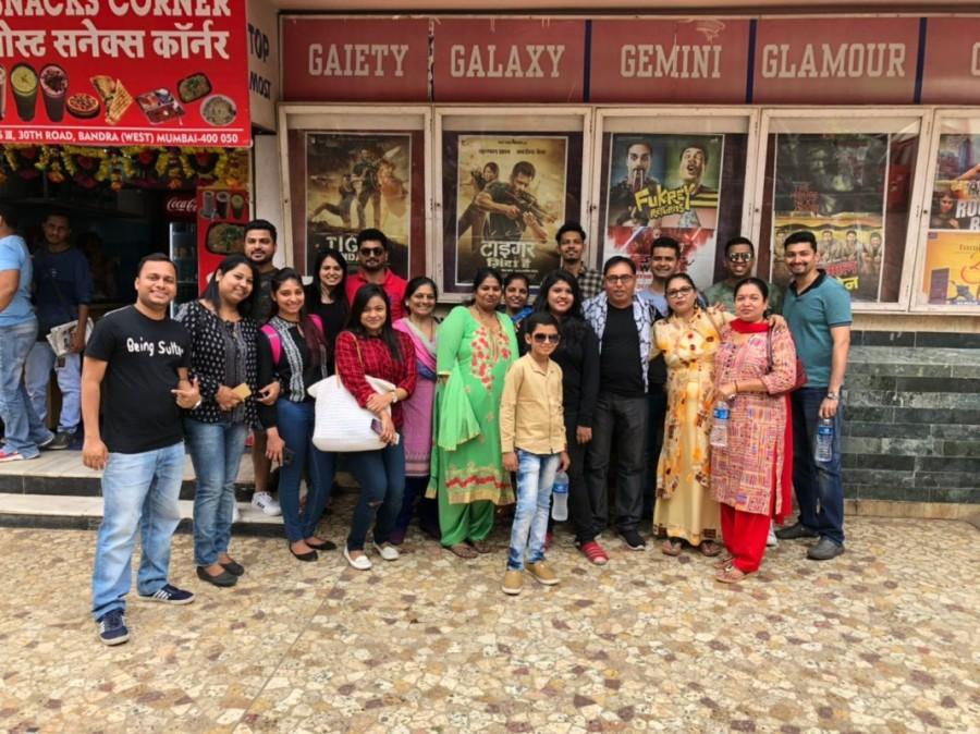 Bandra's Gaiety Galaxy witnessed fanatics from across town flocking to the first show of the film. Ghatkopar resident sais, " We are Salman Khan's fans we will come from anywhere to watch his movies and Bandra is his area, so we wanted to watch it over her." A differently abled senior from Matunga was one amongst the crowd to catch the early show, he said, " I usually don't go for movies, I am an handicapped person, i live in Mahim, but i watch all os Salman's movies first day first show." Salman Khan,actor Salman Khan,Tiger Zinda Hai,Tiger Zinda Hai release,Tiger Zinda Hai movie release