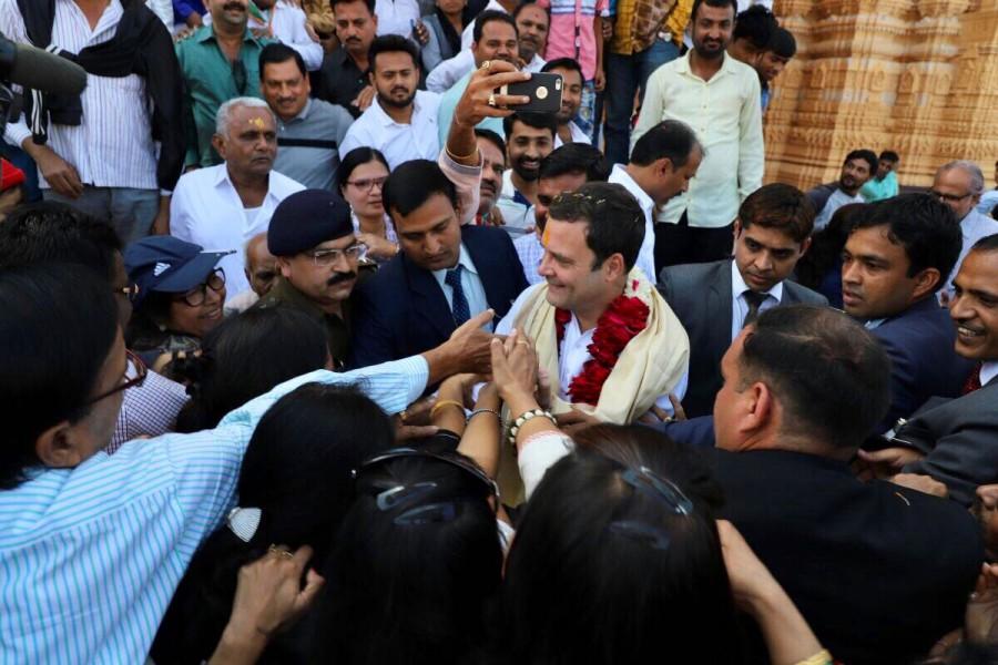 The Congress will analyse in detail why it failed to dislodge the Bharatiya Janata Party, which has ruled Gujarat for 22 long years, and the road ahead. Gandhi became the party President on December 16, two days after the Gujarat elections got over. Rahul Gandhi,Rahul Gandhi at Somnath Temple,Rahul Gandhi in Gujarat,Rahul Gandhi visit Gujarat,Congress President Rahul Gandhi