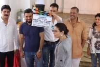 Ajay Devgn on Sunday announced the title of his maiden Marathi production venture as "Aapla Manus". The actor-filmmaker said he fell in love with the Marathi language after marrying actress Kajol. Directed by Satish Rajwade, "Aapla Manus" will feature Nana Patekar, Sumeet Raghavan and Irawati Harshe. "I have completed 25 years in the film industry. Every time I have done a new film and a new character, but the relationship with you all is still the same," Ajay said in a video that he posted on Twitter on Sunday. "Similarly, I have a relation with Maharashtra since my birth. I have always had respect for Marathi language, but after marrying Kajol, I got in love with the language. "Because of this culture, Marathi cinema has its own following. To join this industry, I am coming up with my first Marathi film 'Aapla Manus'," he added.
