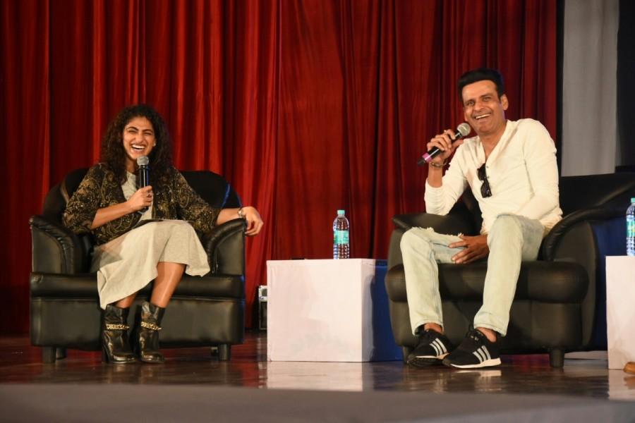 Everyone present at the event was highly impressed with Aiyaary trailer going ahead to appreciate it. Manoj Bajpayee and Sidharth Malhotra threw some light on their upcoming film Aiyaary talking about their characters. Aiyaary Promotion,Aiyaary movie Promotion,Manoj Bajpayee and Sidharth,Sidharth Malhotra,Manoj Bajpayee