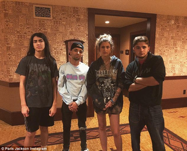The daughter of the late King of Pop Michael Jackson took to Instagram to share with her fans her holiday experience on Monday, reports dailymail.co.uk. She shared a series of shots in which she posed with her brothers Prince, 20, and Blanket, 15, apart from a friend. Paris Jackson,Paris Jackson celebrates holiday,Paris Jackson celebrates christmas,Paris Jackson bikini snaps,Paris Jackson bikini pics,Paris Jackson bikini images,Paris Jackson bikini stills,Paris Jackson bikini pictures