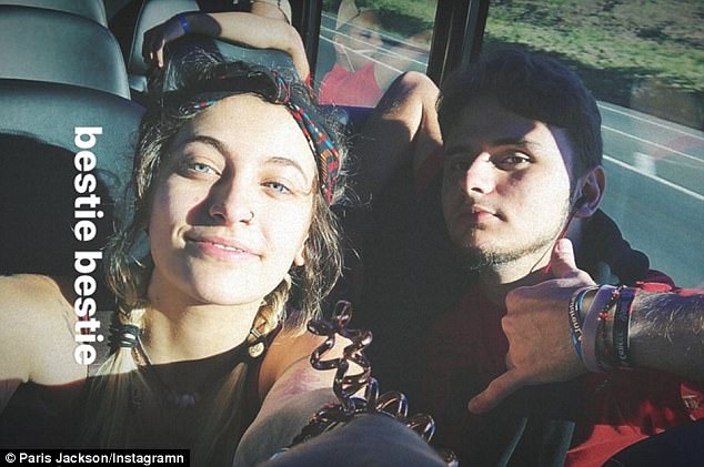 She wrote: "Happy Christmas from ours to yours #brahdas." In the image, Paris wears an oversized sweater with a graphic touting the band Metallica. Paris Jackson,Paris Jackson celebrates holiday,Paris Jackson celebrates christmas,Paris Jackson bikini snaps,Paris Jackson bikini pics,Paris Jackson bikini images,Paris Jackson bikini stills,Paris Jackson bikini pictures