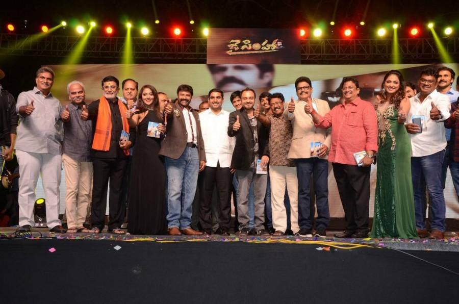 Telugu movie Jai Simha audio launch event held at Vijayawada. Celebs like Nandamuri Balakrishna, Haripriya, Natasha Doshi, Murali Mohan, KS Ravikumar and others graced the event. Nandamuri Balakrishna,Haripriya,Natasha Doshi,KS Ravikumar,Jai Simha audio launch,Jai Simha music launch,Jai Simha audio,Jai Simha music,Jai Simha audio launch pics,Jai Simha audio launch images,Jai Simha music launch pics,Jai Simha music launch images,Ja