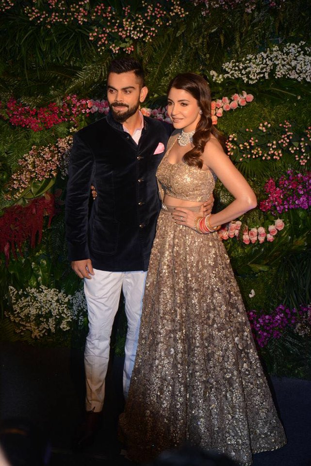 Anushka is scheduled to touch base in Mumbai after New Year celebrations, where she will resume her pending work commitments - a film with Aanand L. Rai, YRF's "Sui Dhaaga" and the promotions of "Pari". Virat Kohli and Anushka Sharma,Virat Kohli and Anushka Sharma Mumbai reception,Virat Kohli and Anushka Sharma Mumbai reception pics,Virat Kohli and Anushka Sharma Mumbai reception images,Virat Kohli,Anushka Sharma