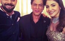 Shah Rukh Khan at Virat Kohli and Anushka Sharma reception.