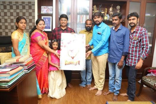 South Indian actor K Bhagyaraj unveils Thodari first look poster.