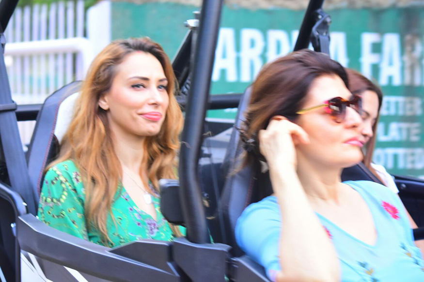 Iulia Vantur and Sangeeta Bijlani spotted at Salman Khan's 52nd Birthday celebration. Salman Khan,Salman Khan birthday,Salman Khan birthday celebration,Niketan Madhok,Sangeeta Bijlani,Iulia Vantur,Sohail Khan,Sohail Khan's son Nirvaan Khan