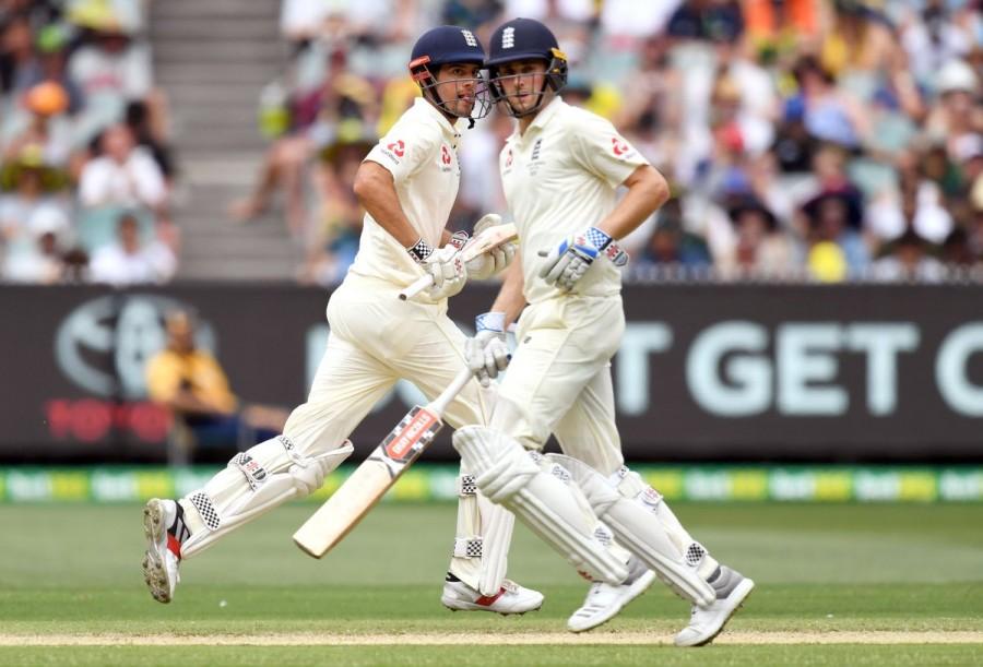Later, Stuart Broad (56) played a crucial 63-ball knock pairing with Cook which contained eight boundaries and one six, before falling prey to a Cummins delivery which was taken at deep by Usman Khwaja. The 100-run partnership between Broad and Cook also became the highest eighth wicket stand for England at the MCG. Alastair Cook,Alastair Cook double ton,Alastair Cook double centuary,Ashes,Ashes 2017,Australia vs England