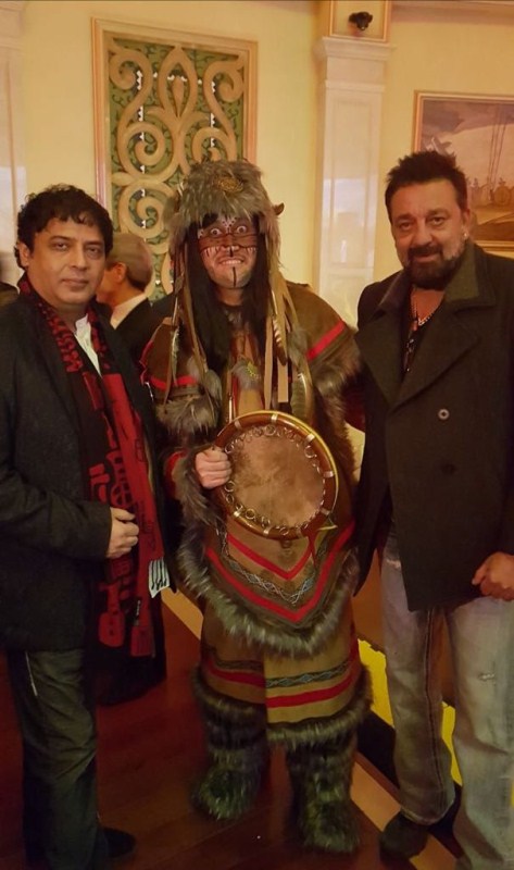 The team is shooting at Tokmok, which is 60 km away from Bishkek, in temperatures between is between -10 to -7 degrees. The team is shooting portions of action sequences there. Dutt’s family has also joined him in Kyrgyzstan. His twins Shahraan and Iqra love watching their dad shoot. They stay on the set until the end of the shooting schedule despite the freezing temperature. Sanjay Dutt,actor Sanjay Dutt,Sanjay Dutt meets Sapar Isakov,Sapar Isakov,Bishkek,Torbaaz shoot,Prime Minister Sapar Isakov