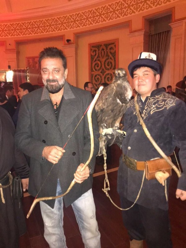 This also marks the first time Shahraan and Iqra have ever accompanied their dad on an international shoot. Sanjay, who is on a fish diet, is also trying the local cuisine and exploring the local culture. Sanjay also met the Prime Minister of Kyrgyzstan last week. Sanjay Dutt,actor Sanjay Dutt,Sanjay Dutt meets Sapar Isakov,Sapar Isakov,Bishkek,Torbaaz shoot,Prime Minister Sapar Isakov