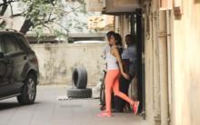 Janhvi Kapoor snapped post her workout session on December 28, 2017.