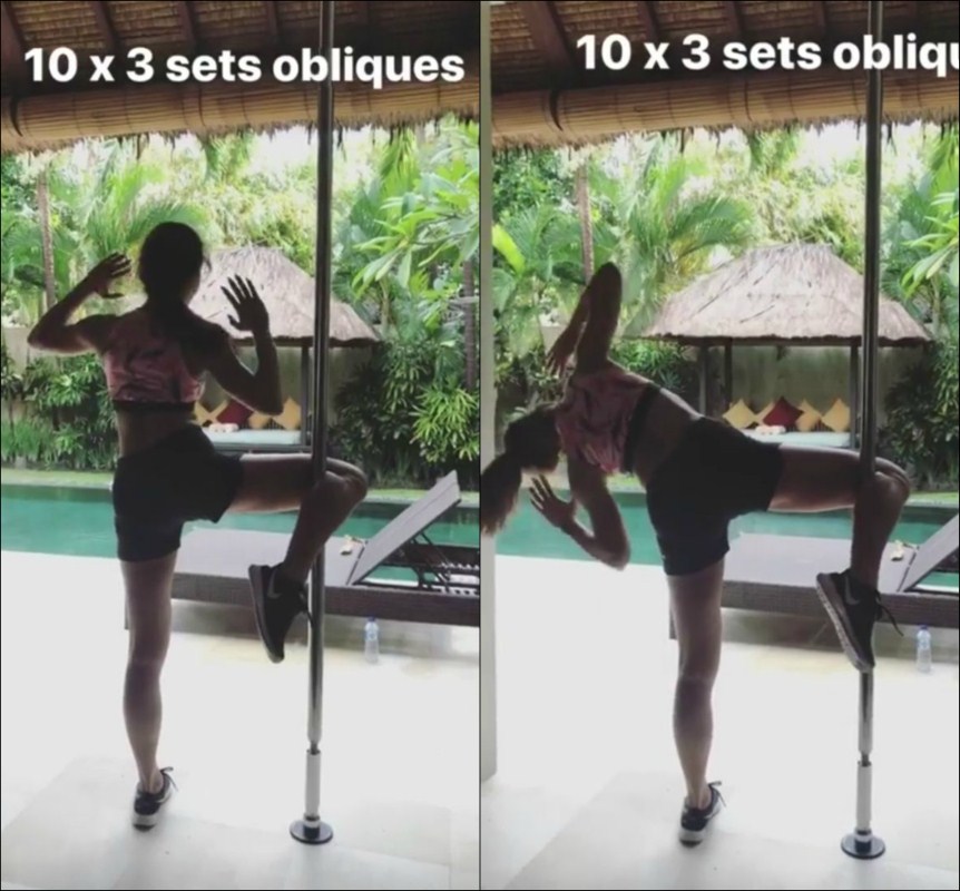 Jacqueline Fernandez who is currently on a vacation with her family to celebrate new year leaves no chance to workout and stay fit even while she is on a holiday. In a recent post on her social media platform, she shared an image of herself exercising using the pole. Jacqueline who is well known to ace her fitness game is leaving no stone unturned to indulge in a Pole activity while on a vacation. The actress has wowed everyone multiple times with her pole dancing skills by posting pictures and videos of her doing the pole dance fitness regime. Race 3,Race 3 actress,Jacqueline Fernandez,actress Jacqueline Fernandez,Jacqueline Fernandez pole,Jacqueline Fernandez pole dance