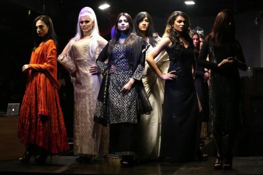 From Miss Trans Queen India, two transgender staff members from The Lalit Group staff, Indian drag queens, DJ Kitty Glitter who was crowned Sydney's Favourite Drag Queen in 2006 were among the models.  Differently-abled DJ Varun Khullar mixed the music for the show.