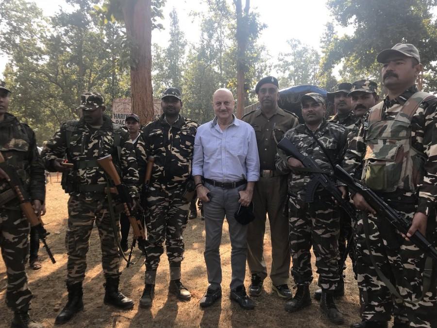 Veteran actor Anupam Kher has wrapped a shoot schedule for his 511th film. He says that it has always been a pleasure shooting at various locations in Jharkhand. Anupam Kher,Veteran actor Anupam Kher,Anupam Kher wraps,Anupam Kher 511th film