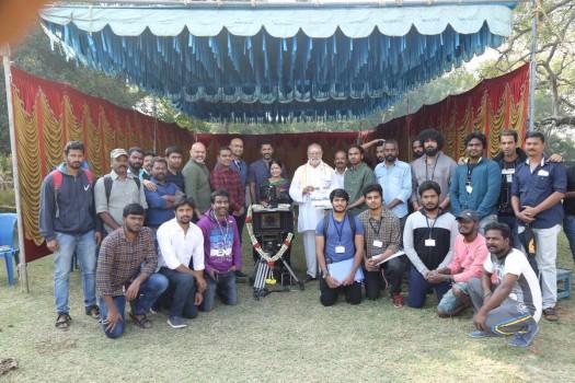 Actor-choreographer-filmmaker Prabhudheva has started shooting for his upcoming yet-untitled project here. 