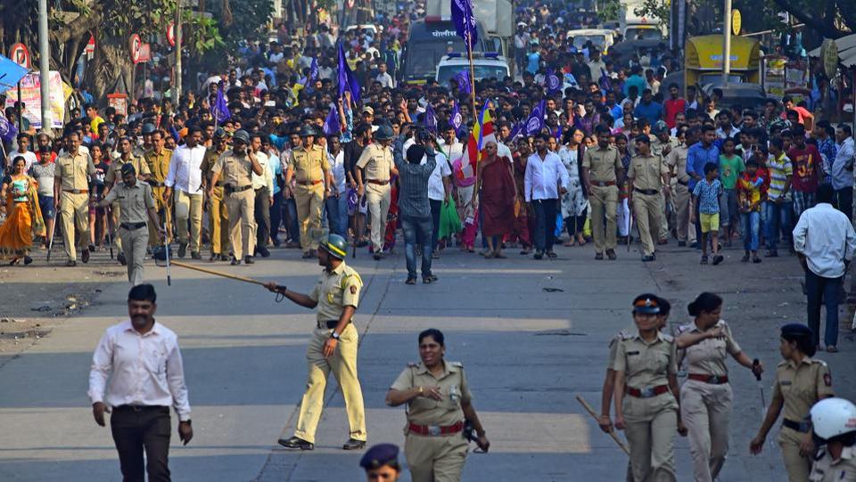 The Bharipa Bahujan Mahasangh, a Dalit party headed by Prakash Ambedkar - the grandson of Bharat Ratna B.R. Ambedkar, called for a 'peaceful Maharashtra shutdown' on Wednesday to express anger over the Pune incidents of January 1. Bhima Koregaon riots,Bhima Koregaon violence,Bhima Koregaon,pune man death,pune violence,mumbai violence,mumbai police,chembur violence,mumbai traffic jam,eastern express highway,Mumbai