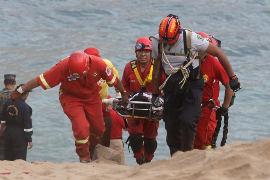 "Twelve more bodies are inside the bus," the official said. Peru bus accident,Peru accident,Peru accident kills 48,Peru bus accident kills 48