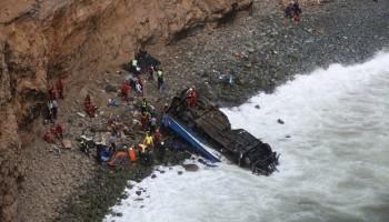 Peru bus accident,Peru accident,Peru accident kills 48,Peru bus accident kills 48