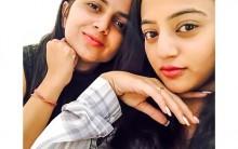 Actresses Helly Shah and Bhavini Purohit are enjoying their vacation in London.